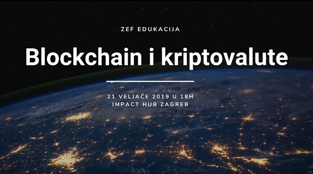 ZEF edukacija: Blockchain i kriptovalute